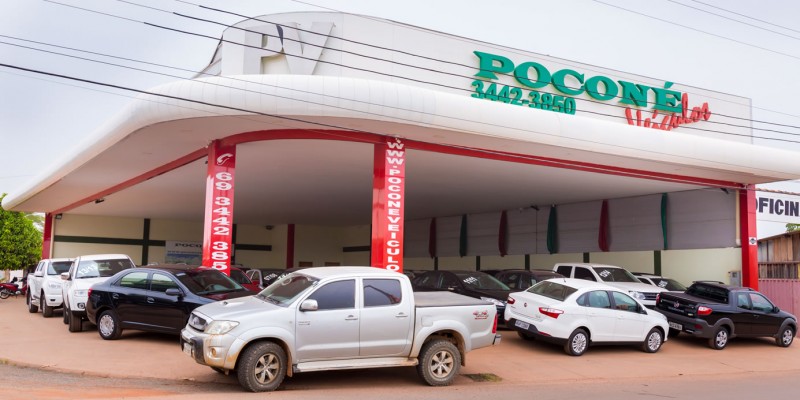 Construção da Poconé Veículos